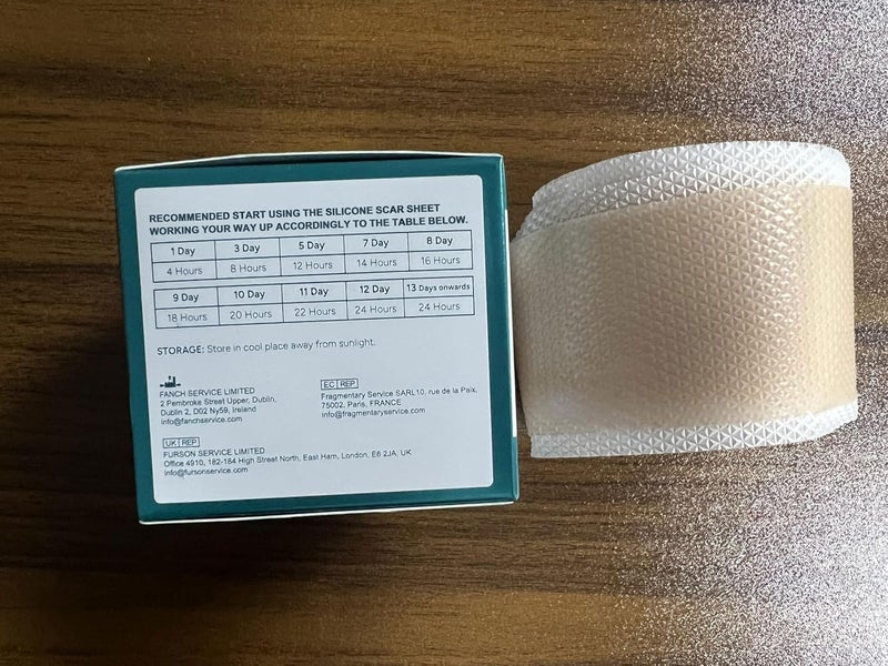 ELBBUB Silicone Scar Sheets Roll (1.6” x 120”), Medical Grade Scar Tape for C-Section, Surgery, Keloid, Burn, Acne Scars - Reusable, Pain-Free, Safe for Sensitive Skin - Image 3