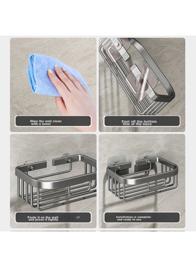 Additive Degree Jiadu Bathroom Tissue Box, Toilet Paper Holder, Paper Towel Dispenser, No-drill Toilet Paper Rack, Toilet Paper Storage Shelf - Image 4