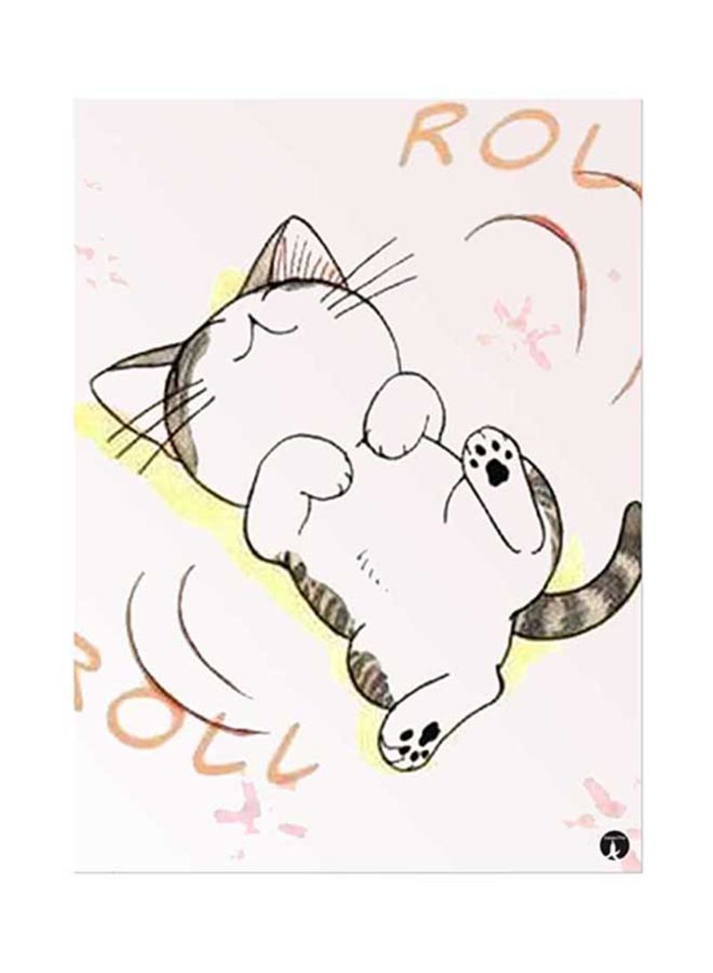 RKN Metal Plate Poster Multicolour 15x20centimeter