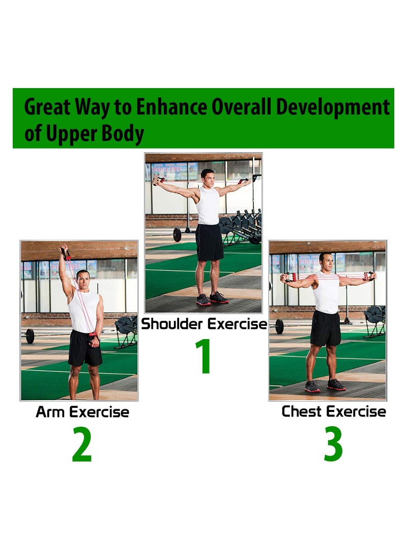 Spall Chest Expander For Men And Women Adjustable Chest Expander Fitness Expander For Muscle Trainer Strength Trainer Grip Training Device  - Image 3