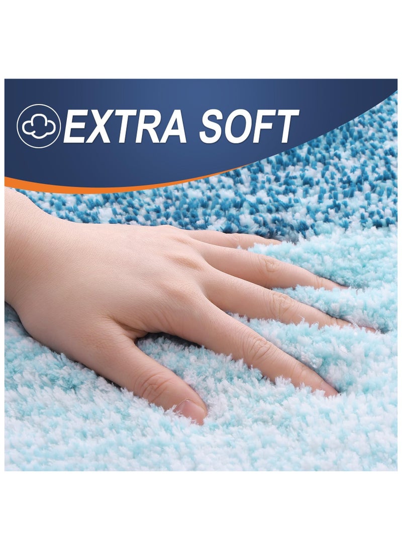 VIO Large Bath Mat Extra Soft Absorbent Microfiber Non Slip Plush Shaggy Bath Rug Bath Carpet Runner Machine Washable Quick Dry Bathmats for Bathroom Floor Tub Shower Home Spa 80X50 CM  - Image 2