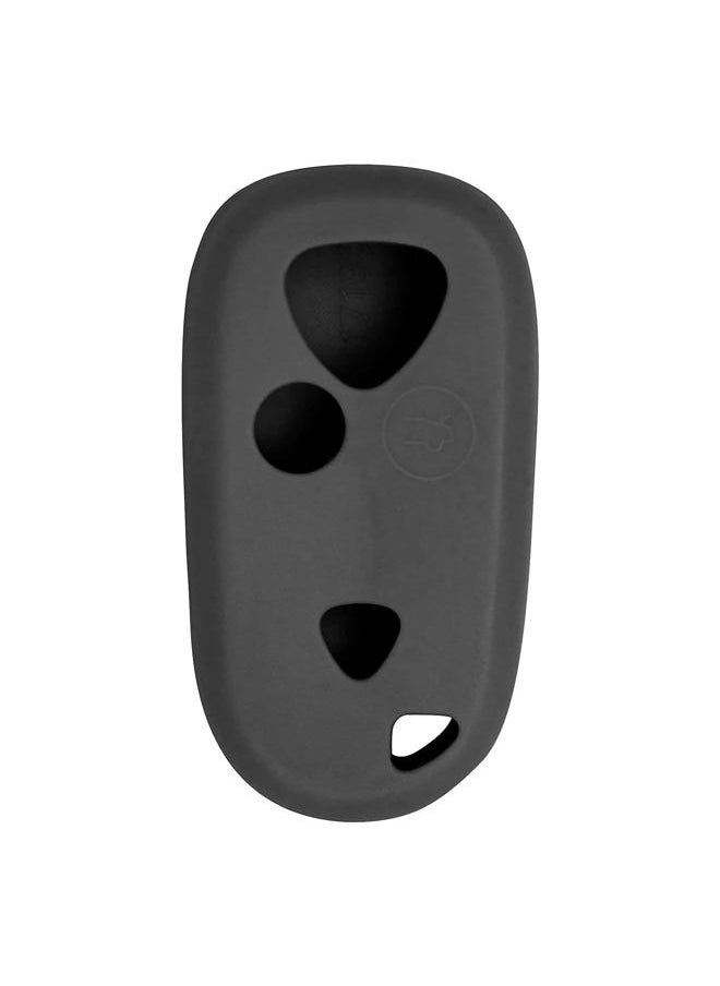 Keyless2Go Replacement for New Silicone Cover Protective Case for Remote Key Fobs with FCC E4EG8D-444H-A - Black  - Image 1