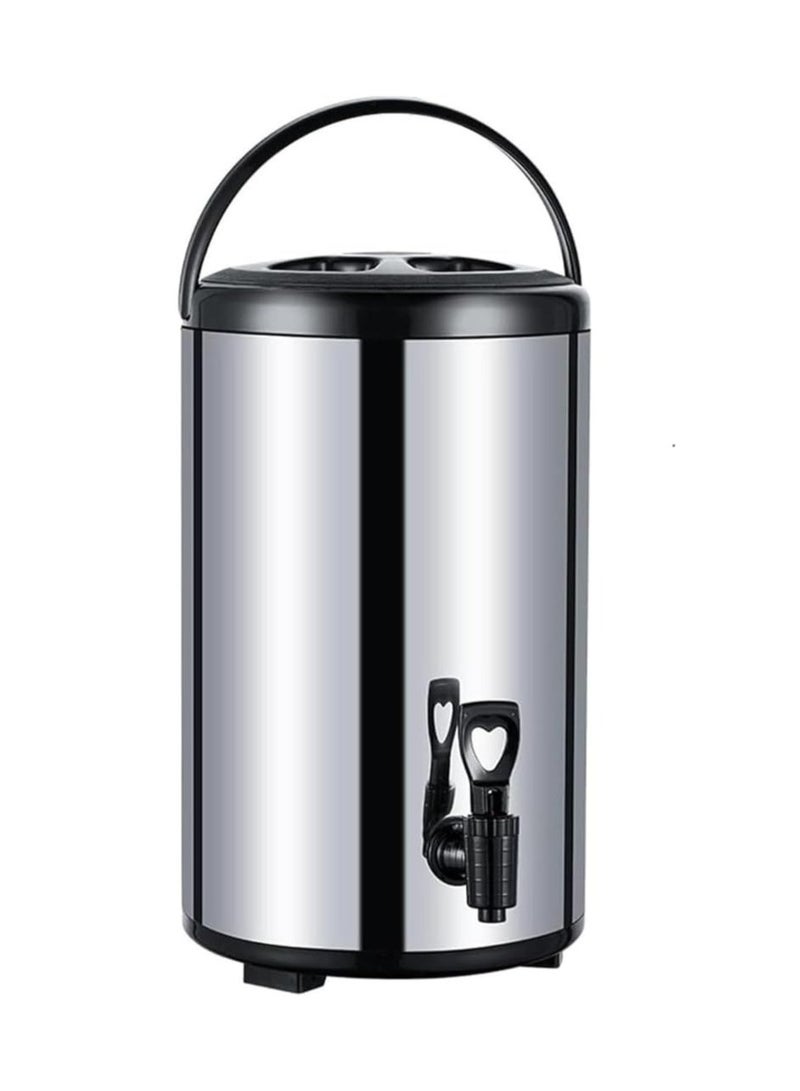 8L Stainless Steel Insulated Beverage Dispenser – Hot & Cold Drink Server - Image 1