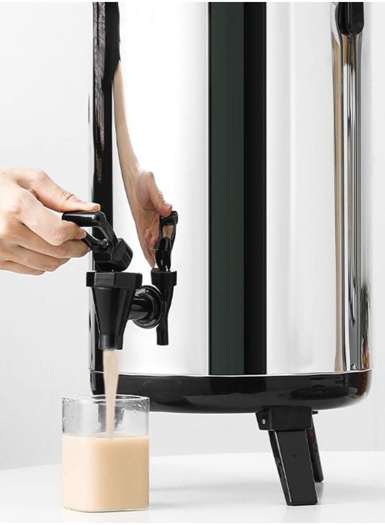 8L Stainless Steel Insulated Beverage Dispenser – Hot & Cold Drink Server - Image 3