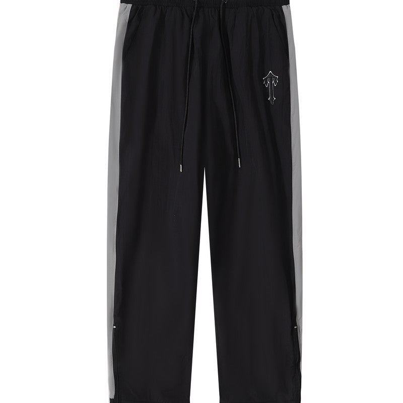 Trapstar Embroidery Logo Mesh Suit Sports Leisure Windbreaker Coat Coat Trousers - Image 1