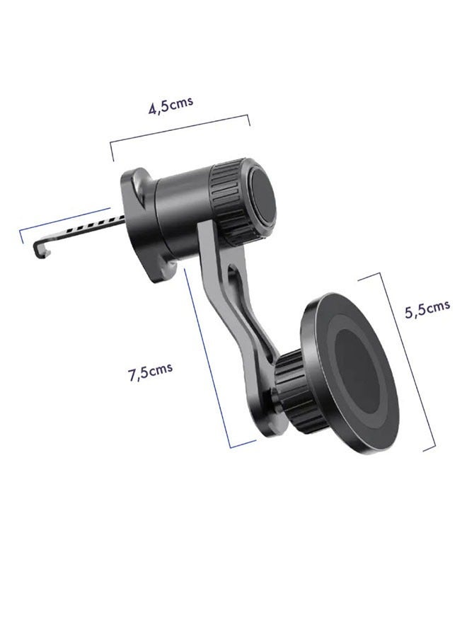 Magnetic Car Phone Holder for Vents Compatible with MagSafe Phones  - Image 4