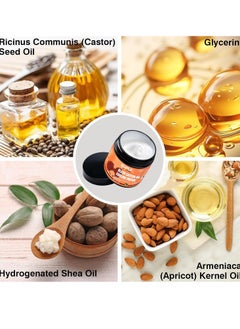 Goiple Black Castor Oil Curl Cream Chebe Oil Promotes Hair Growth - Curling Cream Soften Curls Controls Frizz Defining Curls - Curl Defining Cream Deeply Moisturize and Repair Damaged Hair Chebe Growth Oil  - Image 3