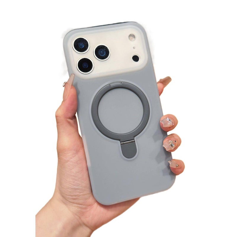 MagSafe Case | Gray | Shockproof Cover for iPhone 16 / 16 Plus / 16 Pro / 16 Pro Max - Image 1