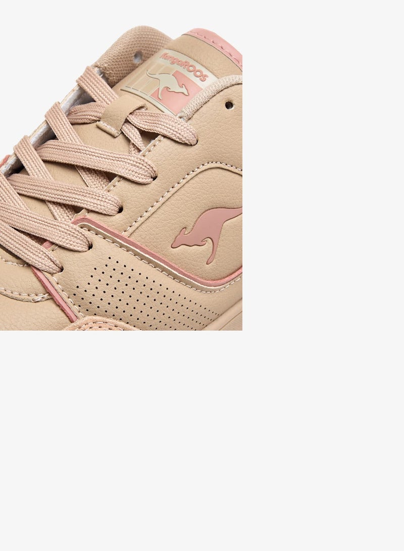 kangaROOS Women's Panelled Lace-Up Sports Shoes - Image 4