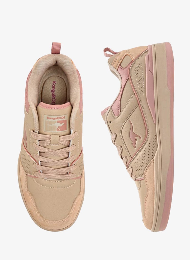 kangaROOS Women's Panelled Lace-Up Sports Shoes - Image 2