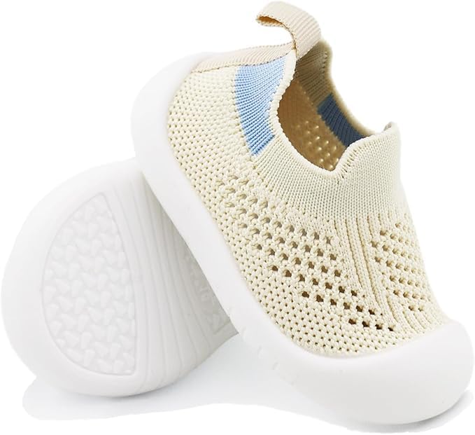 ZONEY Baby Shoes Toddler First Walking Shoes Infant Sneakers Breathable Knitted Mesh - Image 1