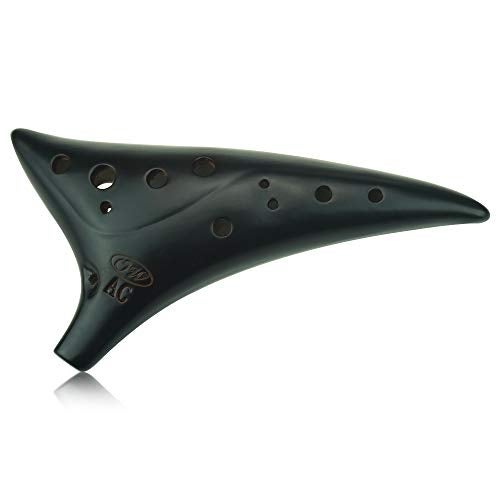 OcarinaWind 12 Hole Ocarina Alto C Classic Dragon Tooth Style Ocarina Music Instrument Gift Idea, Gift Idea - Image 1