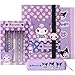 Get Trend Hello Kitty Gifts Kuromi Stationary Set Cute Notebooks Pens Kawaii Pencil Case Anime Stickers Cute Stuff Journal Accessories Gift for Teens Purple Kuromi - Image 3