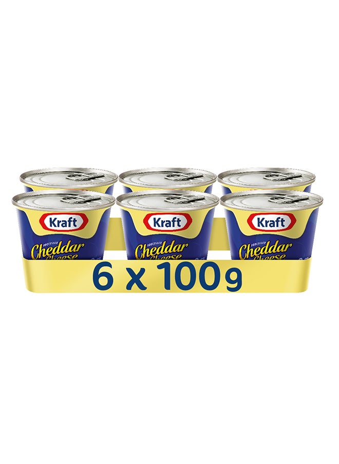 Kraft Cheddar Cheese Can 6x100g  - Image 1