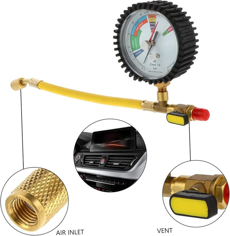 مقياس اختبار ضغط النيتروجين للتبريد وتكييف الهواء HVAC - Image 5