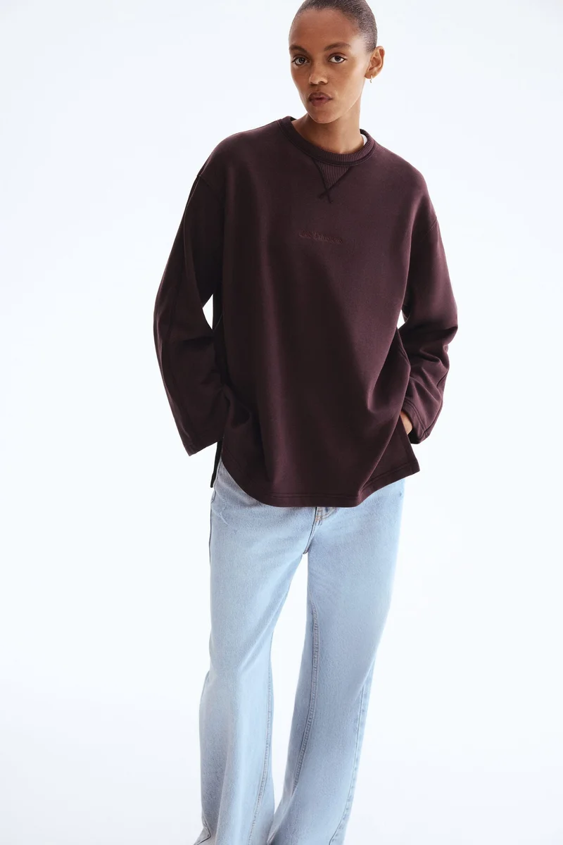 H&M Text-motif sweatshirt