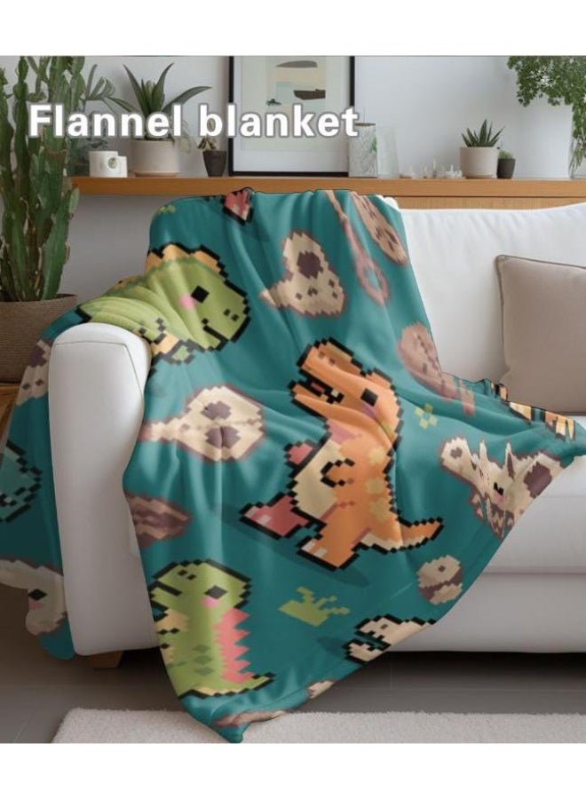 عام بطانية رقيقة من الفانيلا (حرارة ومريحة، ومناسبة للنوم واستخدام اللعبة والغبار والرمل) 150 سم * 200 سم - 1174 - Image 5