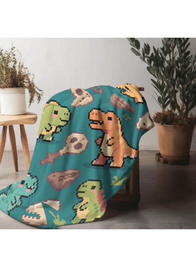 عام بطانية رقيقة من الفانيلا (حرارة ومريحة، ومناسبة للنوم واستخدام اللعبة والغبار والرمل) 150 سم * 200 سم - 1174 - Image 4