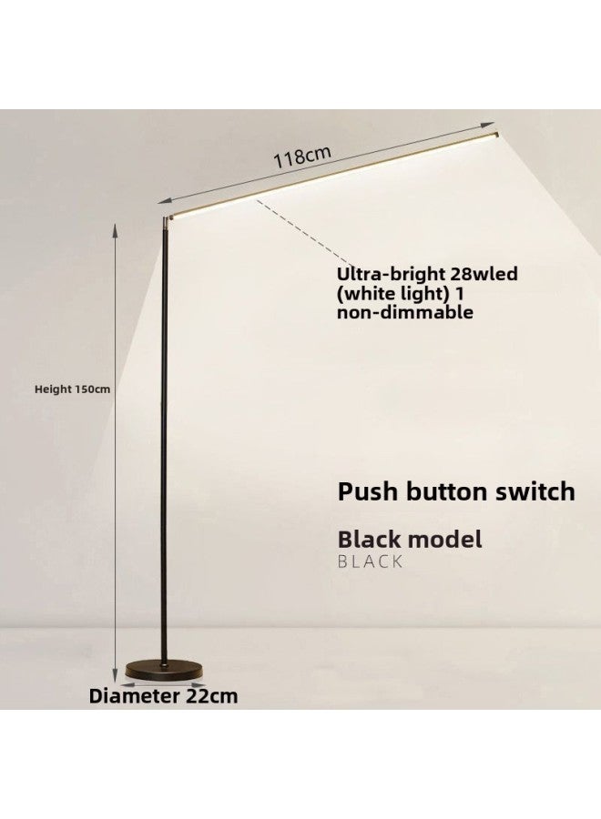 Full Spectrum Led Reading Eye Protection Floor Lamp For Eyesight Protection Learning Special Piano Lamp Desk Bedside Lamp-Light Source Power:Black-Light Color:White Light/led Without Flicker - Image 1