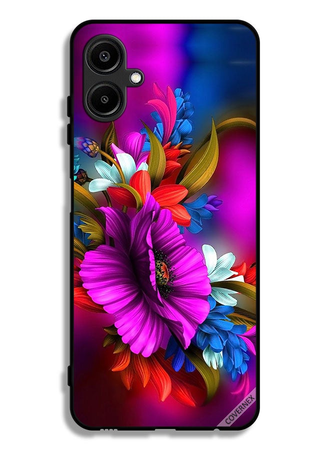 Covernex Samsung Galaxy M06 5G Protective Case Cover HD Flowers Art - Image 1