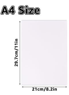 CRAFT MAGIC CRAFT MAGIC, 24 Pack A4 Foam Board (297x210mm), 5mm Thickness Polystyrene Sheet, White Foam Board, Foam Sheets for Crafts, Printing, Modelling, Display  - Image 2