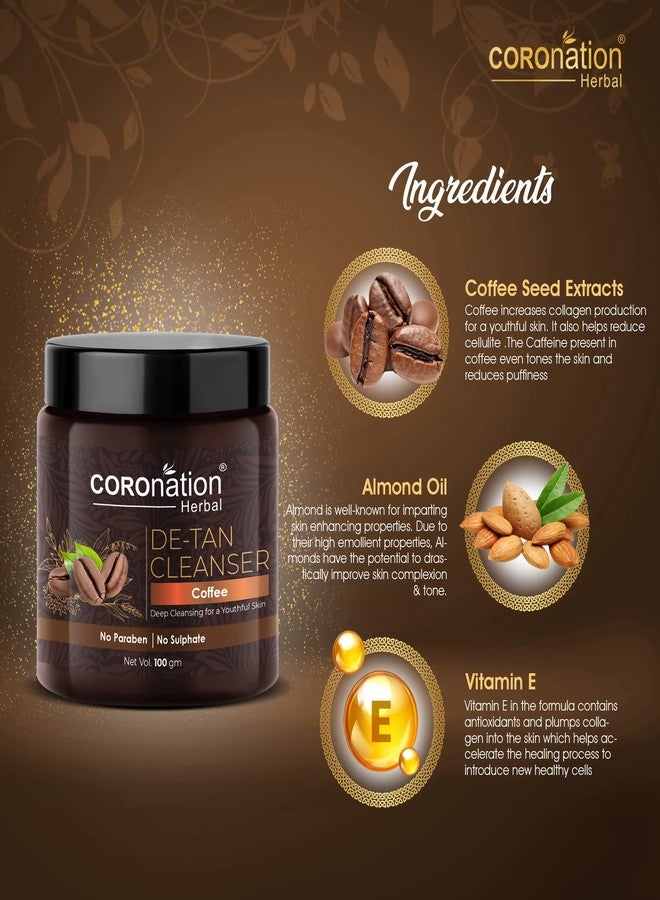 COROnation Herbal غسول كورونيشن العشبي بخلاصة قهوة أرابيكا النقية لإزالة التصبغات، مناسب للرجال والنساء | يزيل الرؤوس السوداء والبيضاء | تقشير عميق ونعومة البشرة | ينظف البشرة بلطف ويجددها | يزيل التصبغات وخلايا الجلد الميتة - Image 2