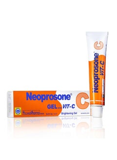Neoprosone NEOPROSONE, Vitamin C Gel - 1 Fl oz / 30 ml - Brightening Gel Cream for Neck, Face, Body, Armpit, Hands - For Women and Men, with Alpha Arbutin  - Image 1