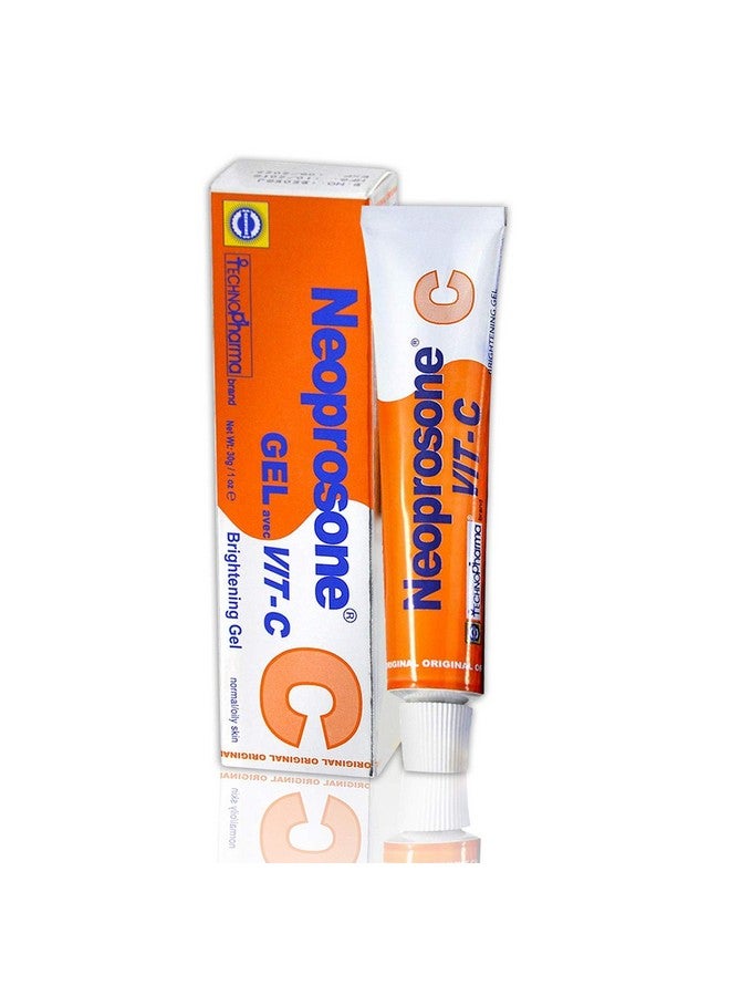 Neoprosone NEOPROSONE, Vitamin C Gel - 1 Fl oz / 30 ml - Brightening Gel Cream for Neck, Face, Body, Armpit, Hands - For Women and Men, with Alpha Arbutin - Image 2