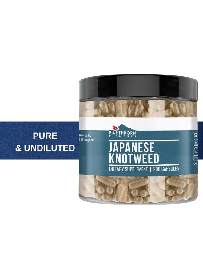 Earthborn Elements Japanese Knotweed Extract 200 Capsules, Pure & Undiluted, No Additives - Image 5