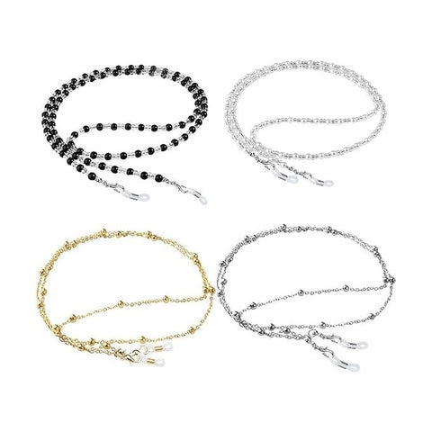 سلاسل نظارات للنساء - مجموعة 4 قطع
