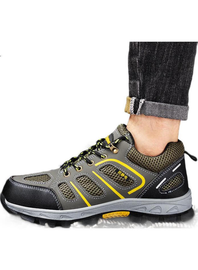 Jingtu Safety Shoes For Men, Anti-Static, Steel Toe Cap, Puncture-Resistant, Breathable For Summer, Safety Work Functional Shoes 857A Size 40 - Image 3