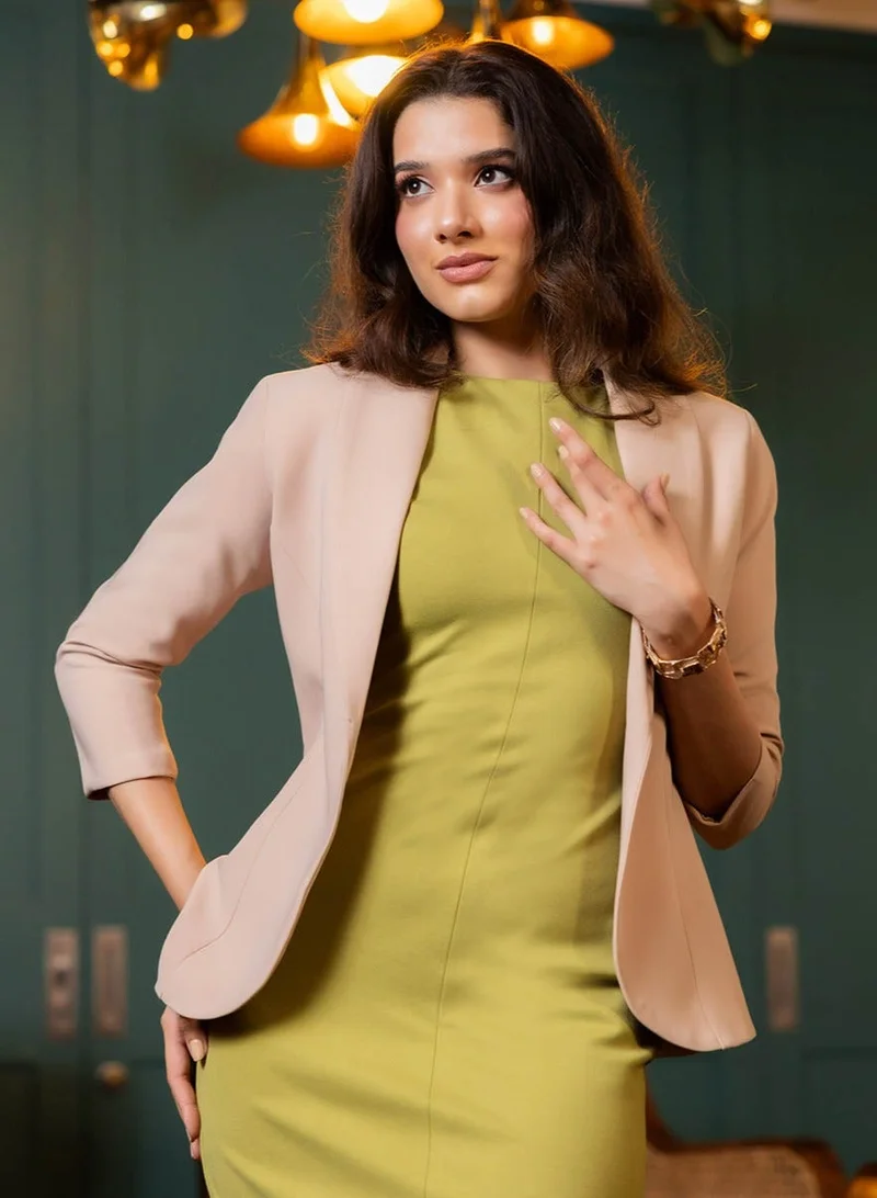 Basic Lapel Collared Blazer