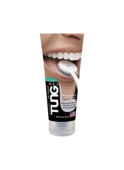 Tung Fresh Mint Gel- Original (Advanced formula with Zinc) |3 Oz, 85g