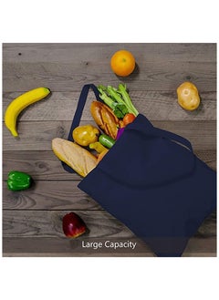 Eco-neutral Economical Cotton Tote Bag, 5oz Lightweight Fabric, Reusable Grocery Shopping Cloth Bags, DIY Your Creative Designs  - Image 3