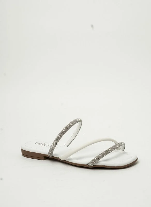 بيرا ريو صنادل مسطحة للنساء - صنادل مسطحة أنيقة ونعال مسطحة مريحة للسيدات