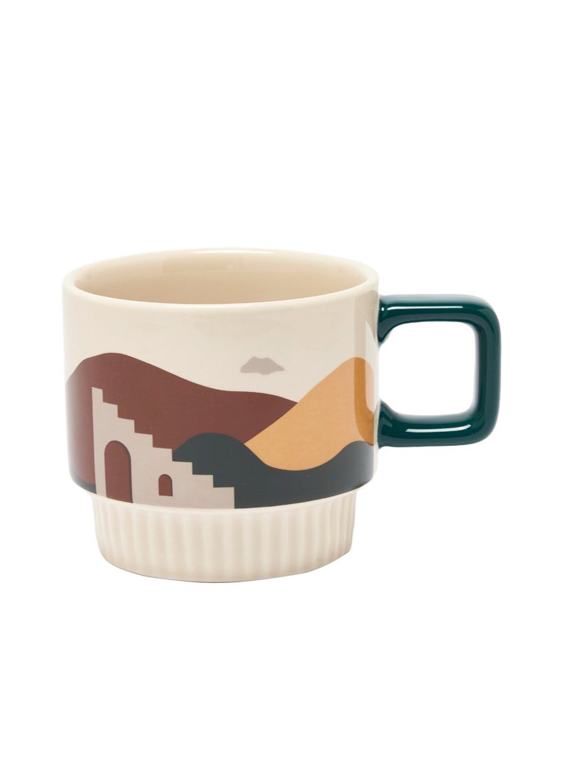 Set of 3 Stacking Desert Mugs