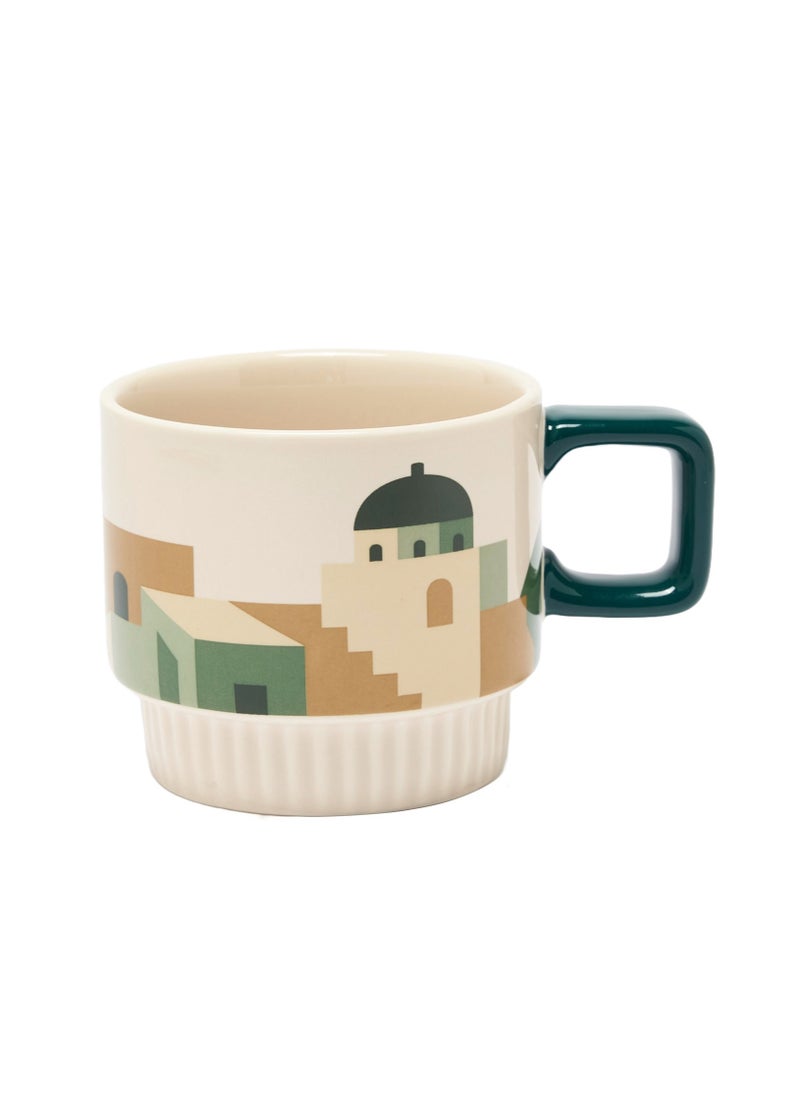 Set of 3 Stacking Desert Mugs