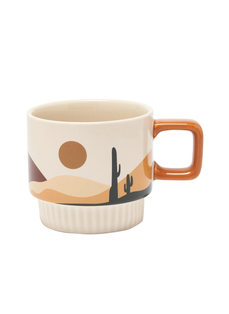 Set of 3 Stacking Desert Mugs