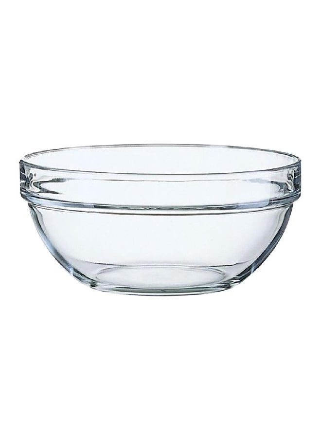 لومينارك وعاء سلطة زجاجي مقوى عالي الجودة سهل التخزين شفاف 8.89 × 20 × 20 سم  M0092(73112) - Image 1