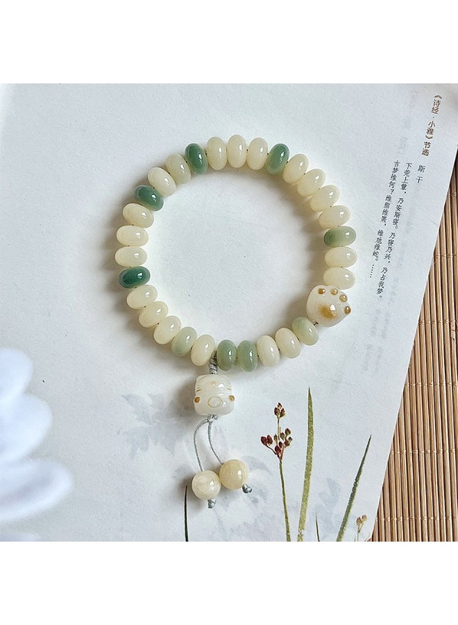 NIBEMINENT Fallen Spring Mud Prayer Beads/Tasbih/6mm 