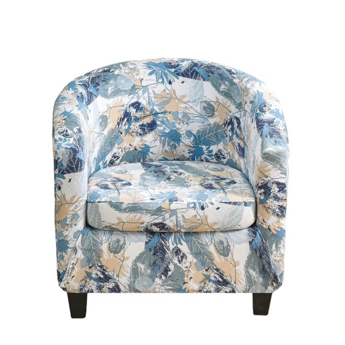 2 PIECE CLUB CHAIR SLIPCOVER PRINTED TUB CHAIR SLIPCOVER ARMCHAIR COVERS SOFT PRINTED ROUND BARREL CHAIR COVERS COUCH COVERS WITH ELASTIC BOTTOM FOR BAR COUNTER LIVING ROOM03