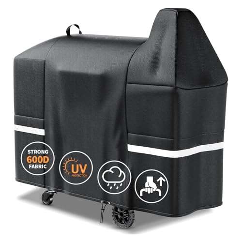 Grisun Grill Cover for Pit Boss Austin XL Rancher XL 100011001150 Series 1000C 1000D3 1000SC 1000SC2 1000SQ1000T4 1100 Pro 1150 Pro 600D AntiFade Waterproof Pellet Grill Cover