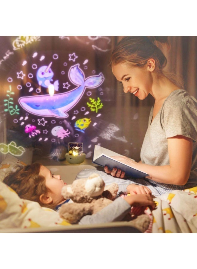 Galaxy Star Projector Night Light – Romantic Bedroom Decor Lamp with 8 Colors, 360° Rotation, Remote Control – Gift for Kids & Couples - Image 3