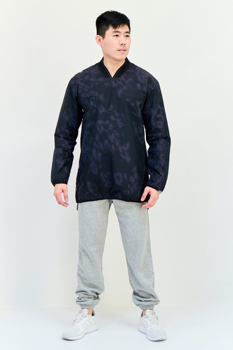 Adidas Adidas Y-3 x Yohji Yamamoto Men Sportswear Fit Long Sleeve Outdoor T-Shirt, Black - Image 3