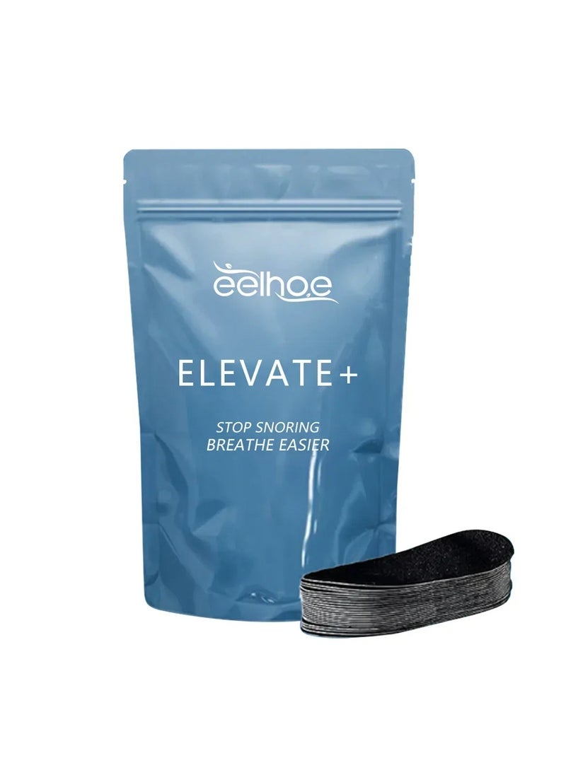 EELHOE - Anti Snoring Patch, Sleep Tape Mouth Tape For Nasal Breathing, Portable Night Sleep Mouth Orthosis Tape, Stress Relief Mouth Strips For Sleeping Improve Breathing Relieve Nasal Congestion - Image 1