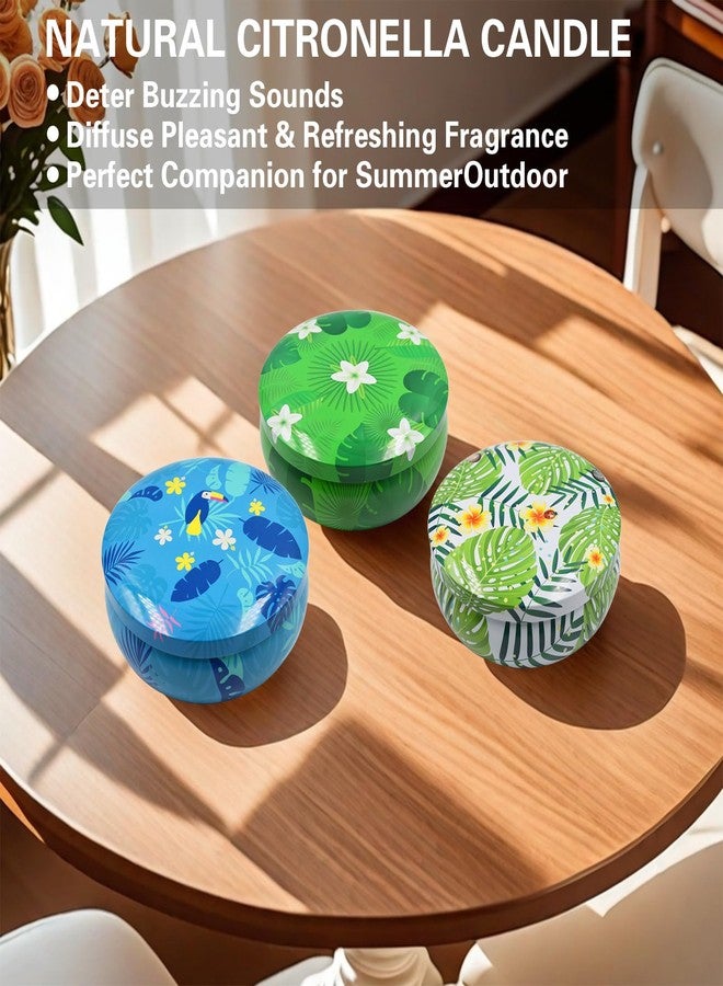 Collabell Citronella Candles Outdoor, 12 oz Large Citronella Candles for Patio 3 Pack, 240-Hour Total Burn Time, Natural Soy Wax Outdoor Candle for Backyard, Deck, Garden, Camping, Summer Parties - Image 2