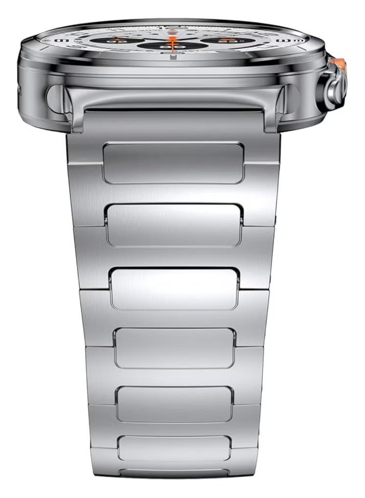 TIGER Stainless Steel Band Compatible with Galaxy Watch Ultra 47mm (2024) || No Gap Business Metal Replacement Strap for Samsung Galaxy Watch 7 Ultra 47mm – Premium Adjustable Wristband for Men – Durable & Stylish Silver - Image 2