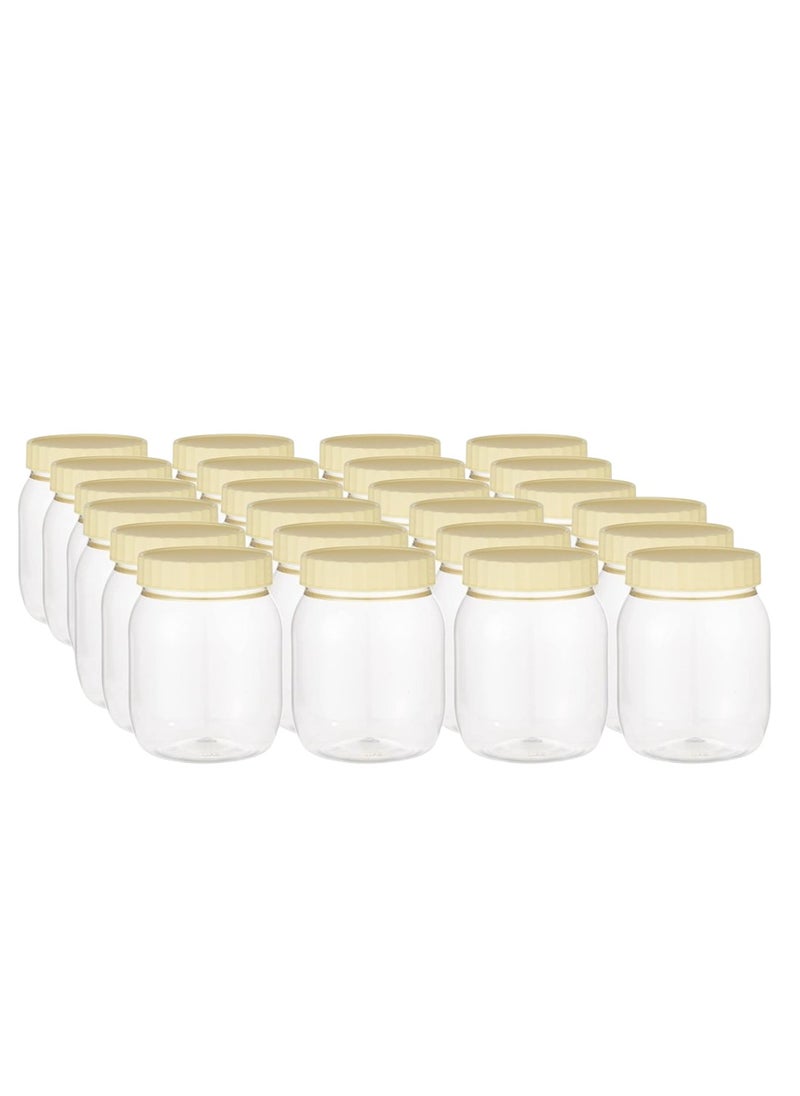 Sunpet 24-Piece Multipurpose Round Spice Jar-300ml 