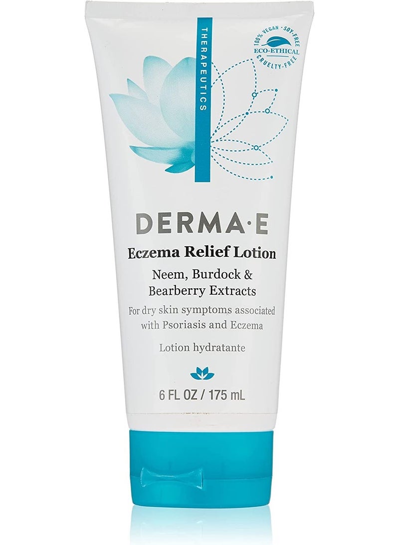 derma-e Derma E Eczema Relief Lotion, 6 Fl Oz