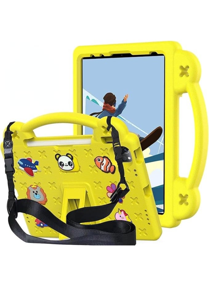 general Shockproof Case Compatible with iPad Pro 11 Inch (2022/2021/2020/2018, 4th/3rd/2nd/1st Generation), DIY Kids Cover with Pencil Holder/Handle/Stand/Shoulder Strap - Image 1